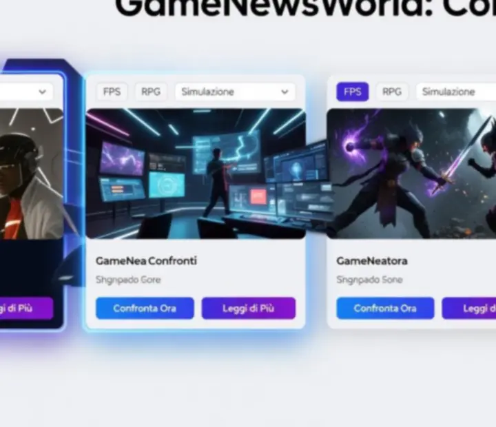 Anteprime di confronti tra giochi, piattaforme e servizi gaming