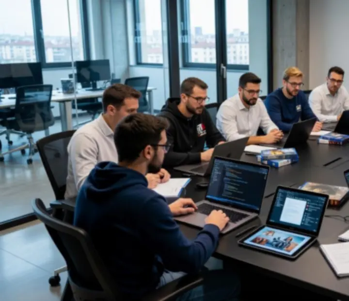 Staff di Ekaterina Hil - HilJuris durante una sessione di analisi gaming