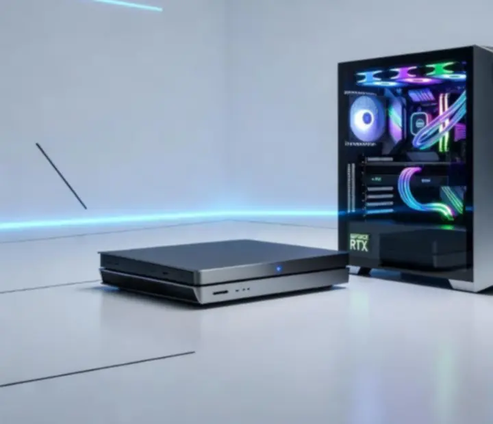 Schermata con confronto tra diverse piattaforme gaming